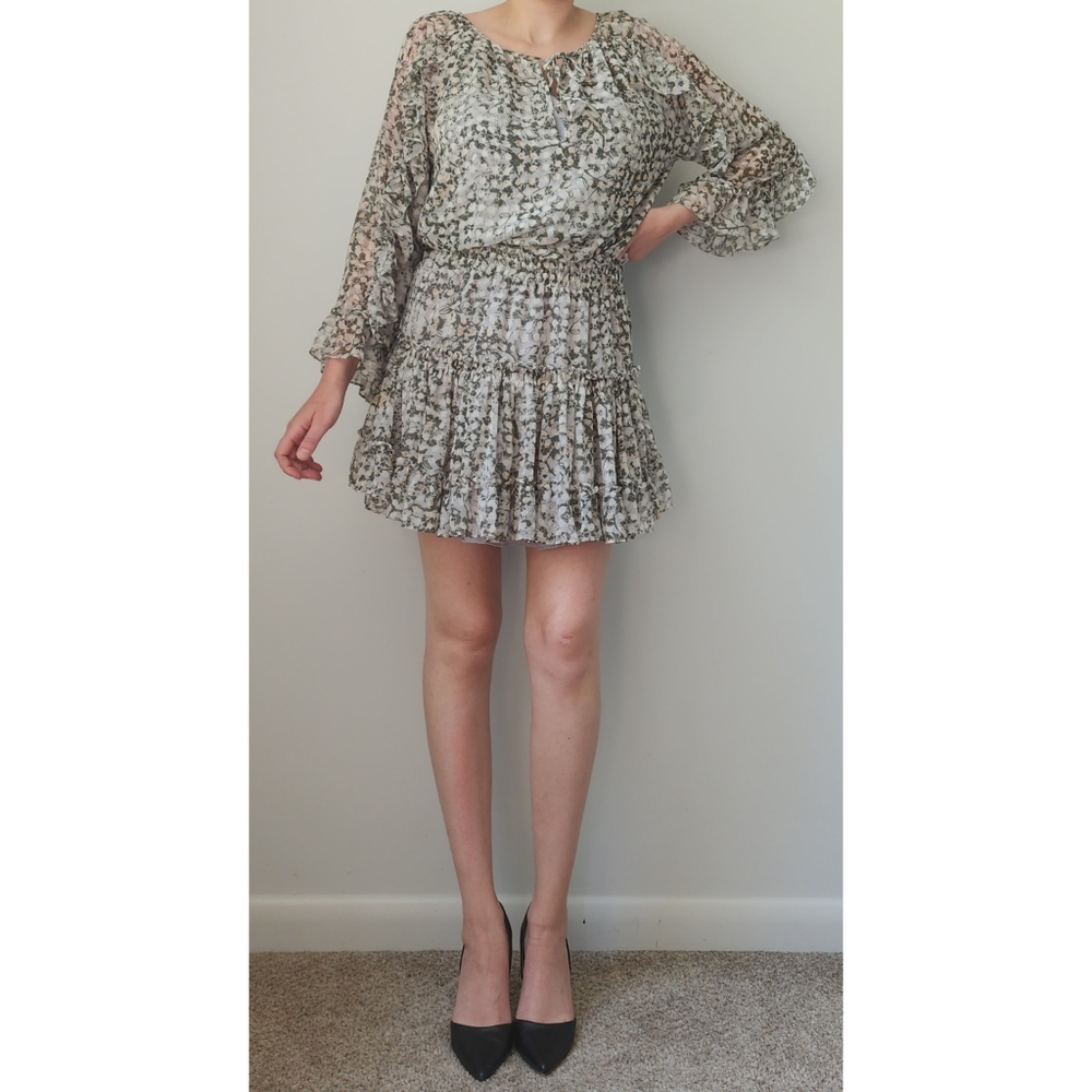 MISA Los Angeles Penelope Floral Mini Dress M